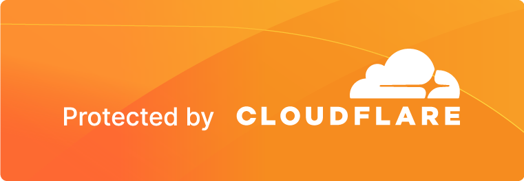 Protected By Cloudflare Badge